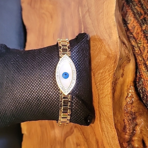 Set of 2 ! Evil Clasps Hand Bracelet & Hamsa Hand Necklace Protection Jewelry - Picture 4 of 12